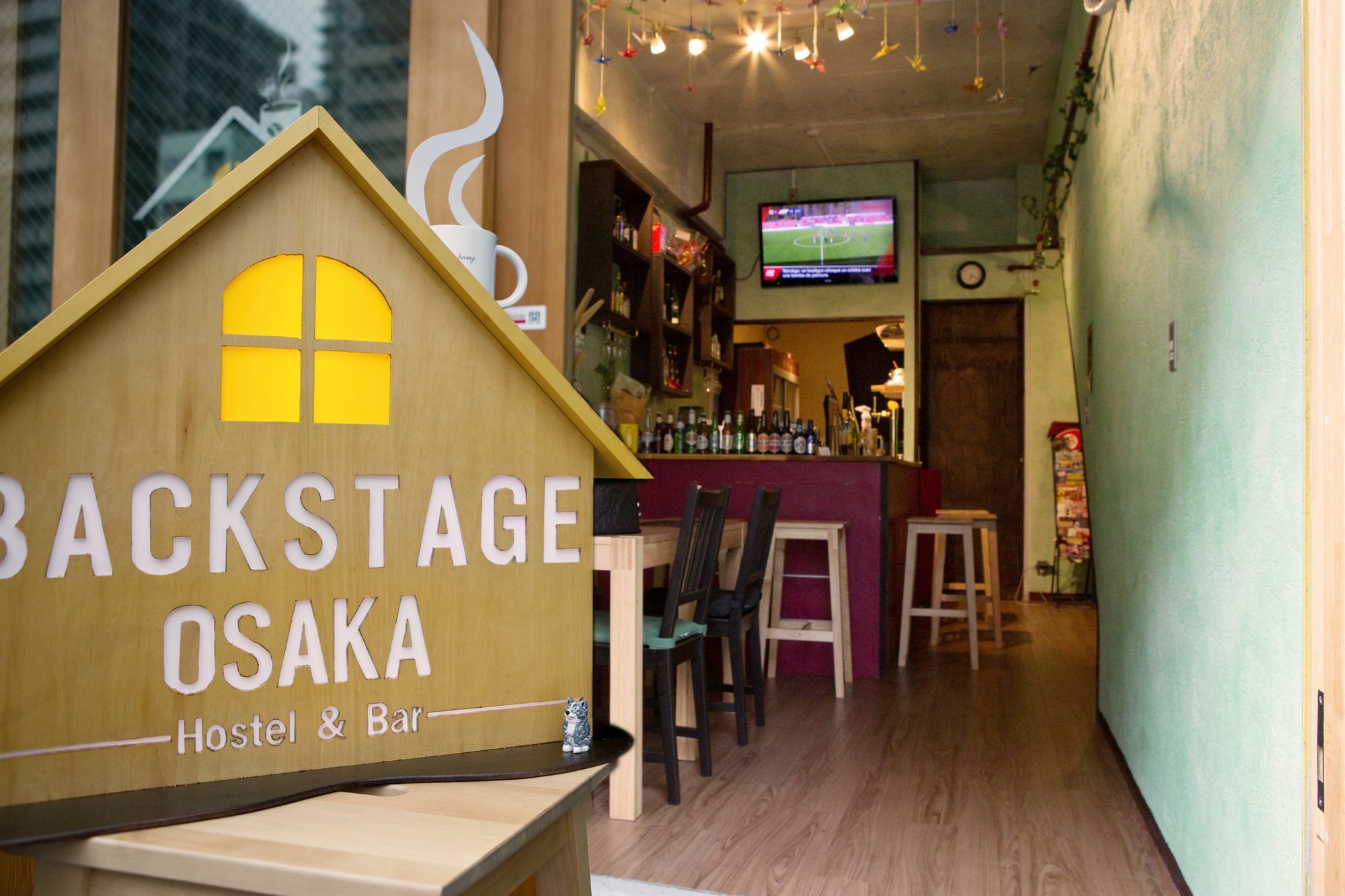 Backstage Party Hostel & Bar Osaka Exterior photo